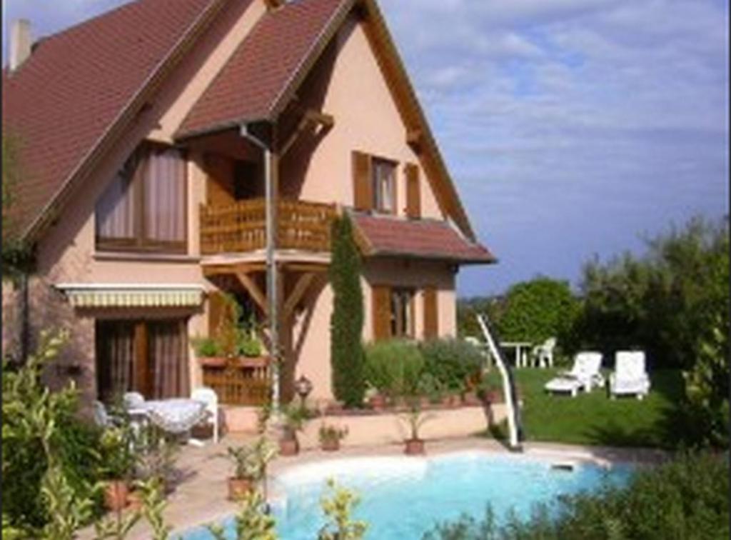 Vignoble Bed and Breakfast Bennwihr Buitenkant foto